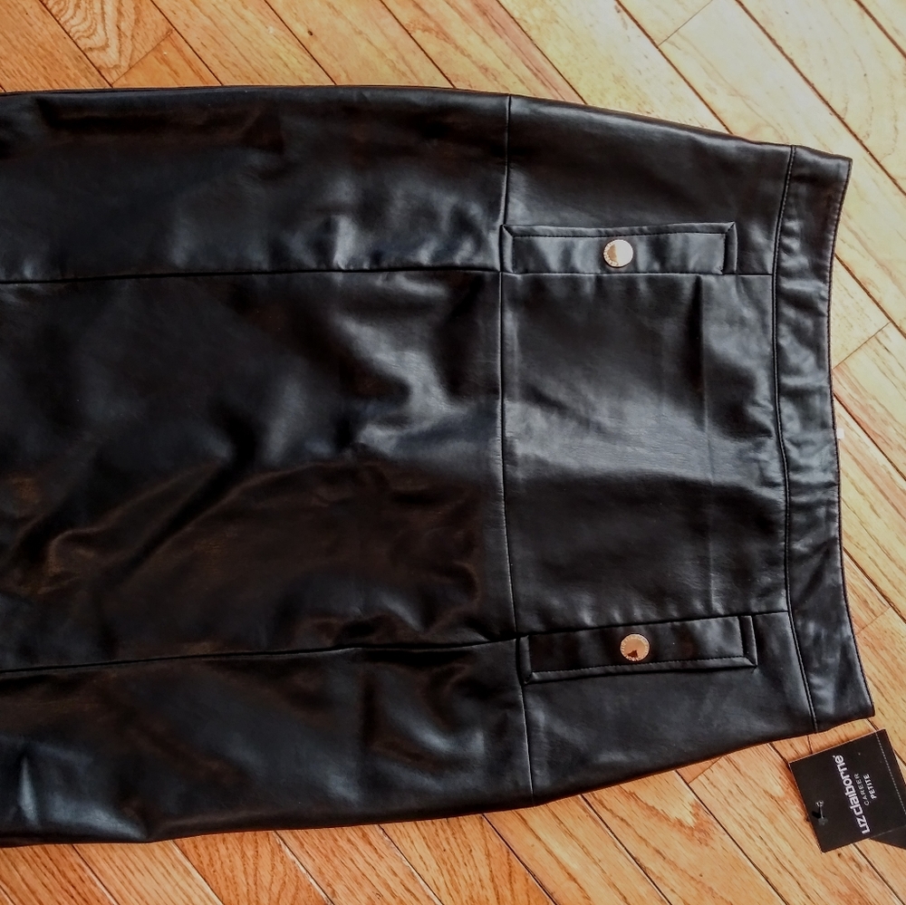 Liz Claiborne "Leather" Skirt